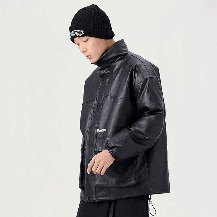 TALISHKO - STIWAUP Black Jacket - streetwear fashion, outfit ideas - talishko.com
