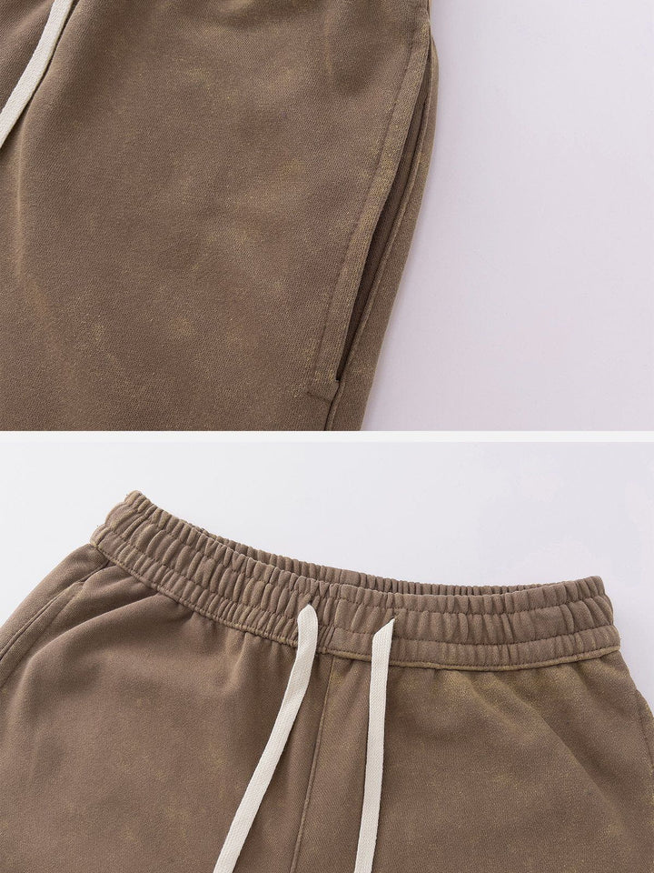 TALISHKO - Solid Color Drawstring Pants - streetwear fashion, outfit ideas - talishko.com