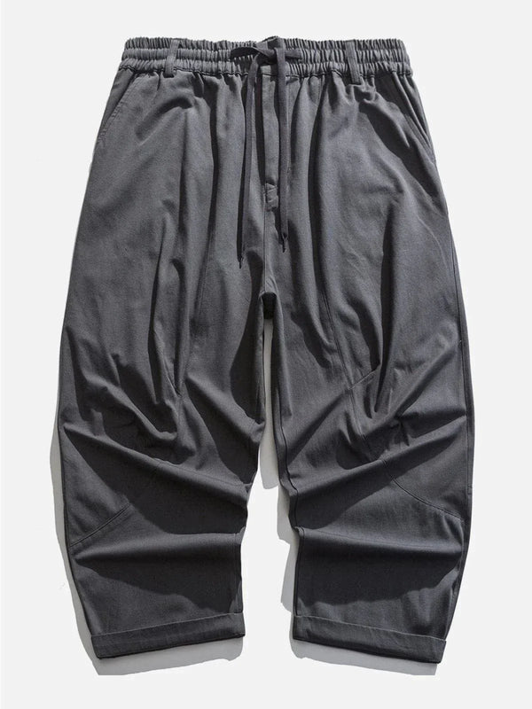 TALISHKO - Solid Color Stitching Pants - streetwear fashion, outfit ideas - talishko.com