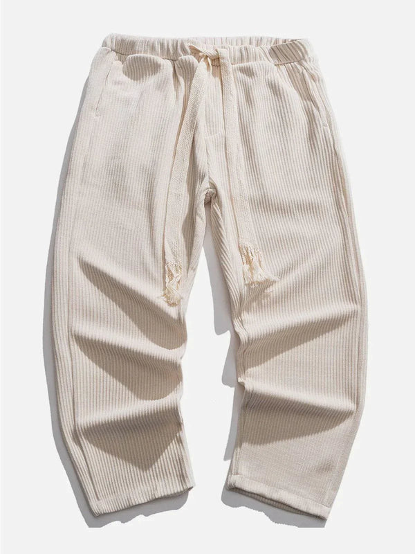 TALISHKO - Solid Stripe Sweatpants - streetwear fashion, outfit ideas - talishko.com