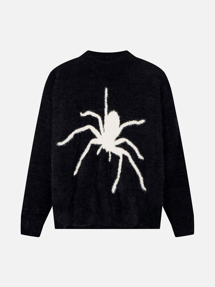 TALISHKO - Spider Knit Mohair Sweater - streetwear fashion, outfit ideas - talishko.com