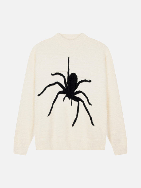 TALISHKO - Spider Knit Mohair Sweater - streetwear fashion, outfit ideas - talishko.com