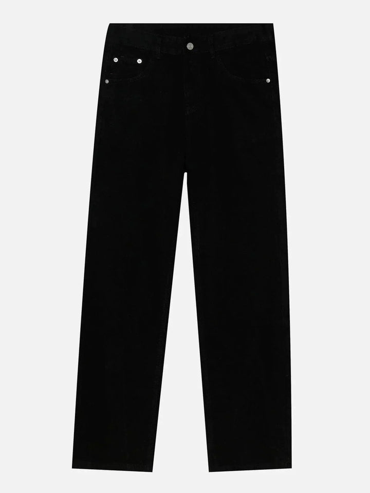 TALISHKO - Straight-Leg Statement Zip Jeans - streetwear fashion, outfit ideas - talishko.com