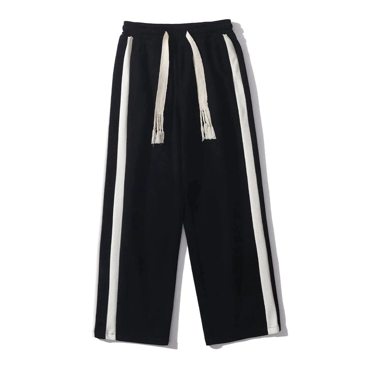 TALISHKO - Striped Patchwork Pants - streetwear fashion, outfit ideas - talishko.com