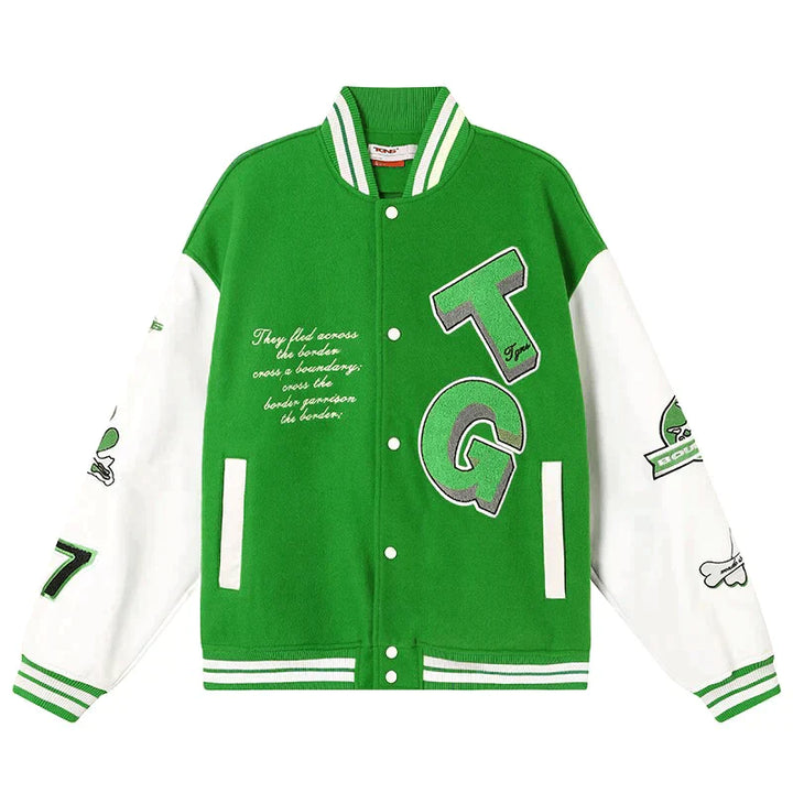 TALISHKO - TG Green Jacket - streetwear fashion, outfit ideas - talishko.com