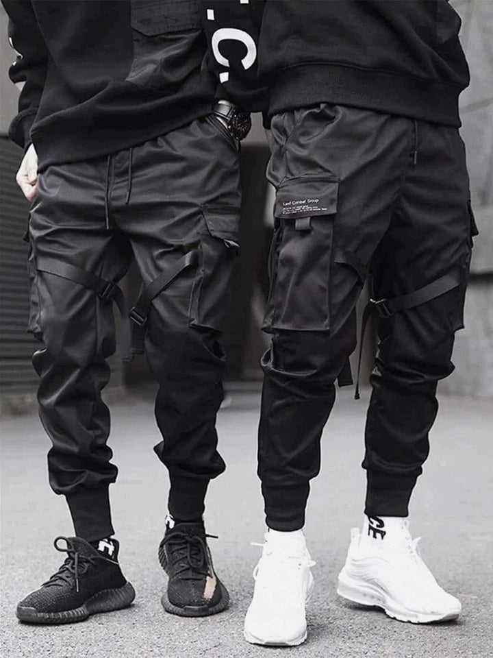 TALISHKO Techwear Ambushers Tactical Utility Joggers Black Xs