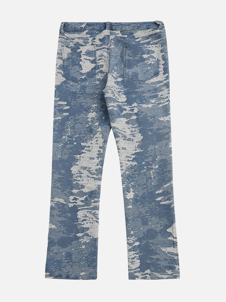 TALISHKO - Trousers Slit Wash Jeans - streetwear fashion, outfit ideas - talishko.com