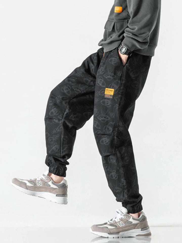 TALISHKO - UFO Pattern Pants - streetwear fashion, outfit ideas - talishko.com