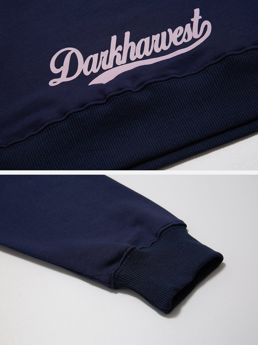TALISHKO - Vintage "DH" Print Hoodie - streetwear fashion, outfit ideas - talishko.com
