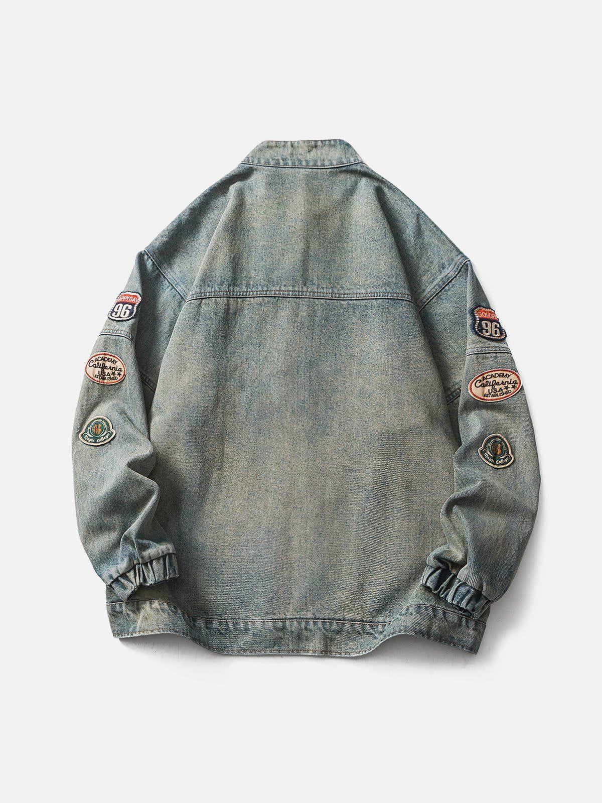 【オープニング 大放出セール】 - TALISHKO Vintage Jacket Denim Racing ジャケット・アウター