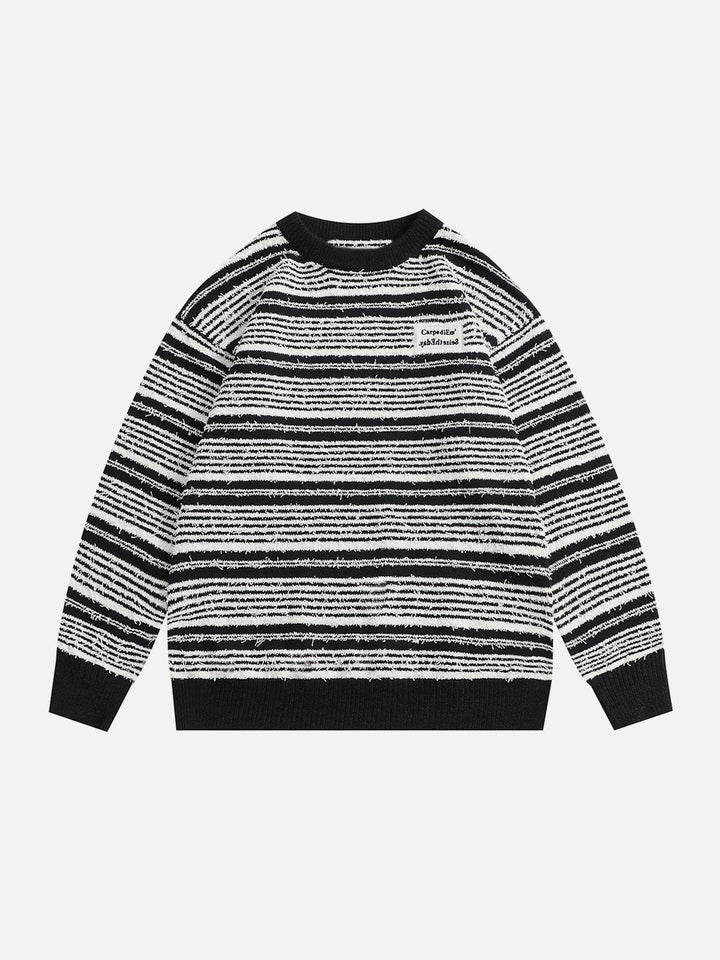 TALISHKO™ - Vintage Stripe Design Sweater streetwear fashion - talishko.com