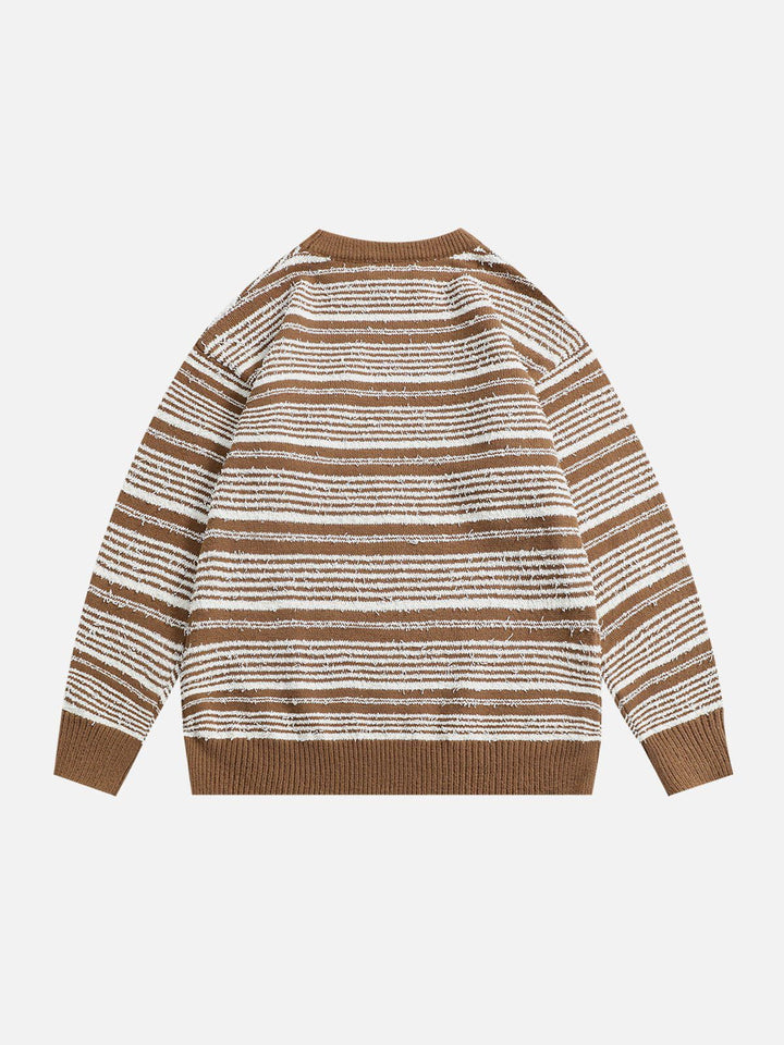 TALISHKO™ - Vintage Stripe Design Sweater streetwear fashion - talishko.com