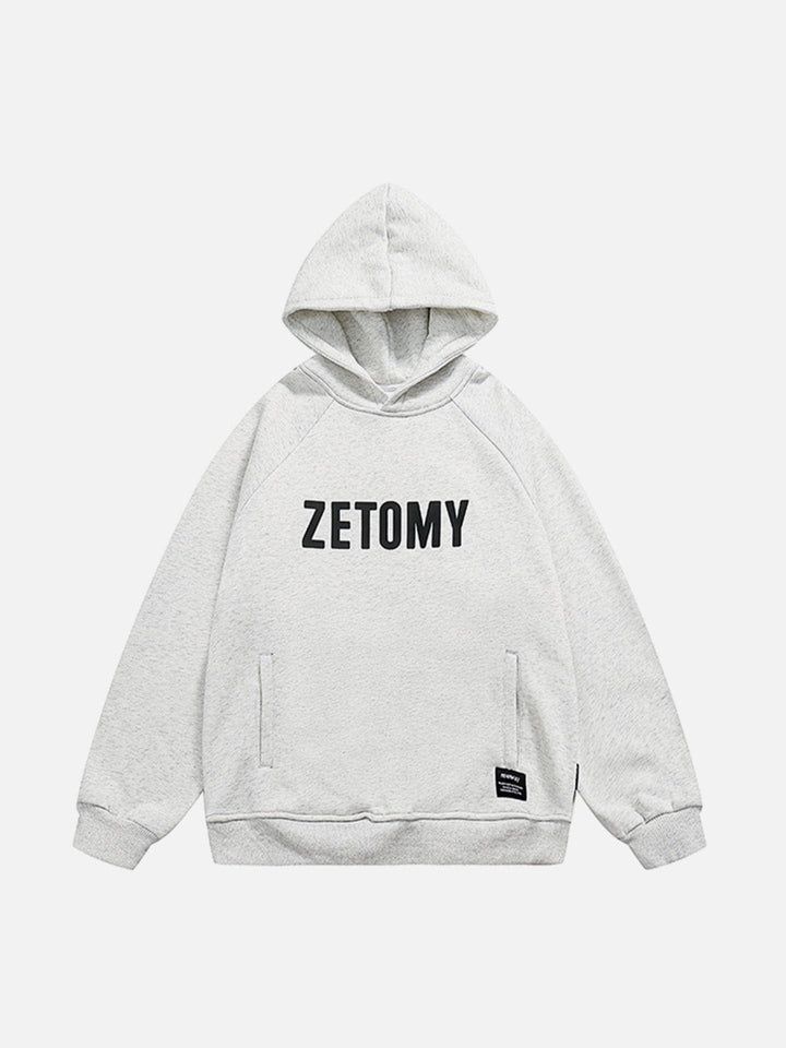 TALISHKO - ZETOMY Print Hoodie - streetwear fashion, outfit ideas - talishko.com