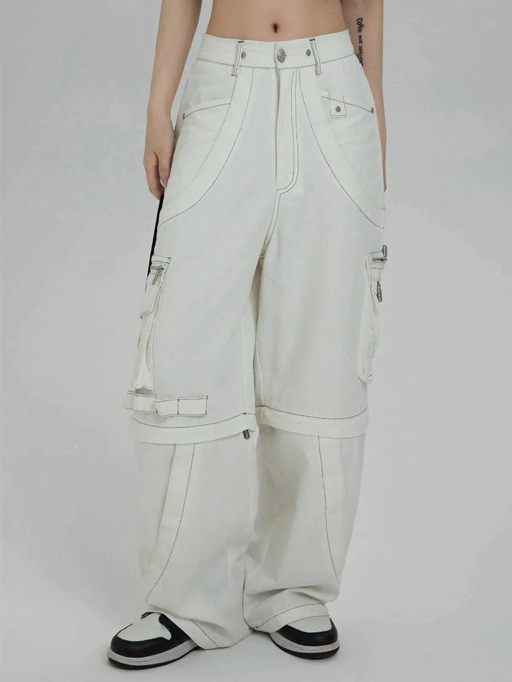 TALISHKO - Zip Detachable Pants - streetwear fashion, outfit ideas - talishko.com